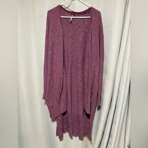 Free People duster cardigan